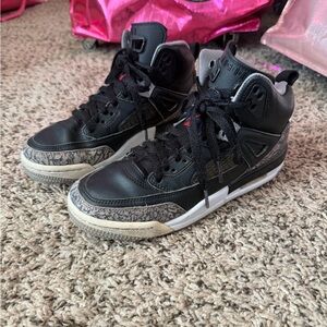 Nike Jordan Spizike GS 'Black Cement' - Air Jordan